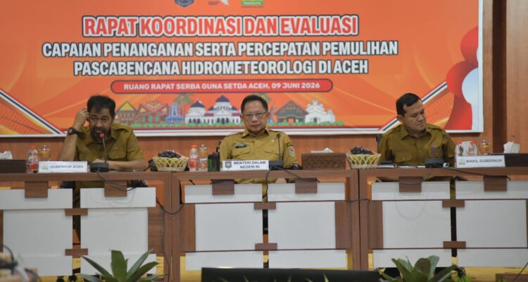 Di Hadapan Mendagri, Mualem Minta Percepatan Pemulihan Sawah dan Infrastruktur