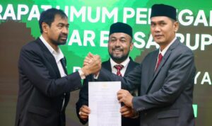Sekda Aceh Muhammad Nasir Ditetapkan Jadi Komut Bank Aceh Syariah Periode 2026–2030.