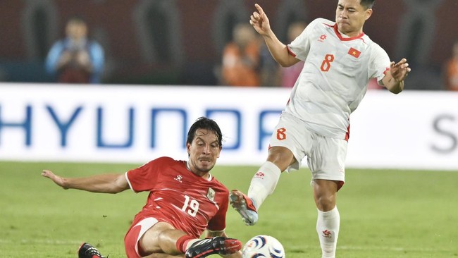 Timnas Indonesia menelan kekalahan dari Vietnam